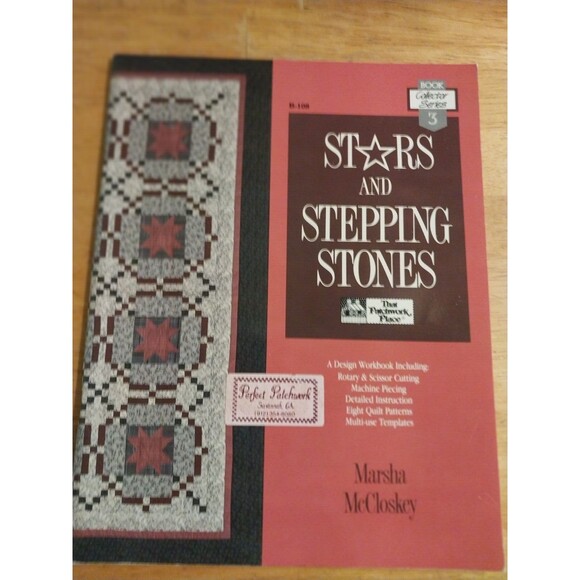 Stars and Stepping Stones Marsha McCloskey B-108 Design Workbook Quilt Piecing - Picture 1 of 4